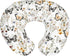 Boho Floral Butterflies Nursing Pillow Covers for Boy Girl Vintage Wildflowers Leaves