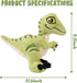 TCBunny Baby Dinosaur 12" Bedtime Stuffed Animal Plush Toy, Kid's Gifts for Boys, Girls, Birthday, Valentine, Christmas, Veliciraptor - Green