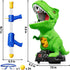 NIPLOOOW 3-8 3 4 5 6 7 8 Moveable Dinosaur Shooting Toys for Kids Years, Movable Shooting Target Toy with Air Pump