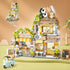Set 8+,1077pcs MindBox City Cafe Building Blocks Toys, Openable Coffee Shop Building for Boys Girls Age Mini Bricks