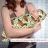 Set KiuLoam Cute Mallard Duck Leaf Animal Print Newborn Swaddle Blanket with Hat Soft Newborn Receiving Blankets Baby