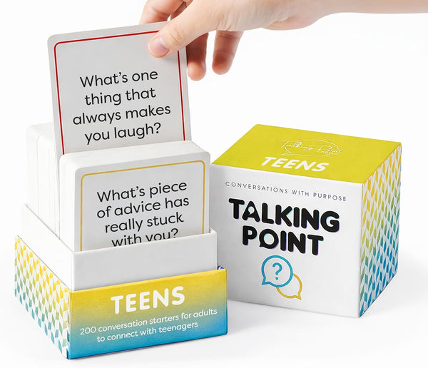 200 Conversation Cards for Teens - Engaging & Deep Questions to Build