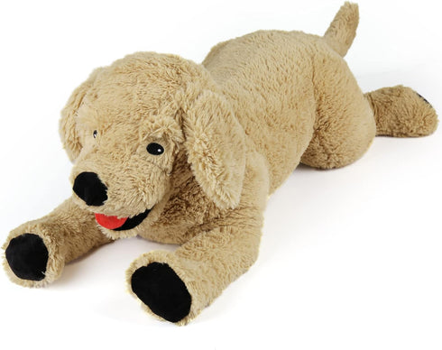 LotFancy Dog Stuffed Animals, 26'' Cuddly Golden Retriever Stuffed Animals, Dog Plush