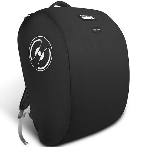 YOREPEK Padded Car Seat Travel Bag for Airplane, Compatible with Doona Car Seat, Foldable Gate Check Backpack