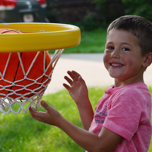 T play Basketball Plush Pillow, Soft Stuffed Throw Toy for Boys, Room Decor for Ages 1-3