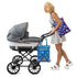 2pcs FLOCK THREE Wet Dry Bag Waterproof Tote Reusable Wet Clothes Baby Diapers Stroller Swimsuit Travel Small Larger
