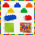 aotipol Building Blocks for Kids, 101-piece Large Classic Building Bricks Set, Basic STEM Toys Gift for All Ages