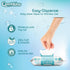 COOSHKINS 99.9% (60 Count (Pack 3)) De-Chlorinated Pure Water Baby Wipes | Gentle Unscented Wipes for Sensitive Skin |