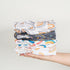 Happy Flute 9 Sets Girls(6-33 pounds,0-3 Bag+4Diapers 4Inserts (AD06) HappyFlute Newborn Baby Cloth Pocket Diapers