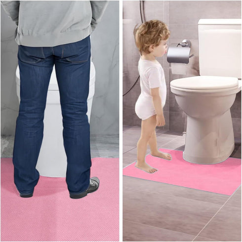 SYMHHA 20 Pack Commodes,Potty Upgraded Disposable Toilet Mats for Clean&Hygienic Bathroom,Super Absorbent Toilet Floor