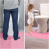 SYMHHA 20 Pack Commodes,Potty Upgraded Disposable Toilet Mats for Clean&Hygienic Bathroom,Super Absorbent Toilet Floor