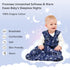6-12 3 Pack 100% 0.5 2-Way Unnivoll Baby Sleep Sack Months Cotton Lightweight TOG Wearable Blanket Baby Sleep Bag