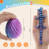6 3D 1 Set, Mydethun PCS Printed Dragon Eggs, Glow in the Dark Dragon - Customizable Lore Cards, Articulated Fidget Toy