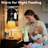 Umakep 12oz Portable Bottle Warmer, Large Capacity with Dual Heating Modes for Breast Milk & Water, Smart Temperature