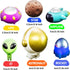 Bath Toys Light Up Floating Space Bath Tub Toy Set, 6pcs Glowing Universe Theme Educational Shower Pool Toys