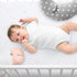 100% 52" 28" 8.6" Crib Mattress Protector Sheets Fitted Waterproof Crib Mattress Pad Cover, Noiseless & Machine Wash