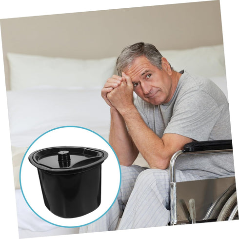 Plastic Potty Training Bucket with Lid for Kids and Seniors