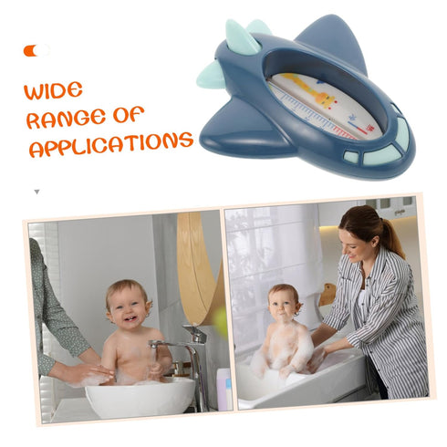 SHOWERORO Newborn Bath Temperature Gauge Cartoon Design Accurate Water Thermometer for Bath Room Temperature Display