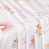 Sets Set 5 Set Toddler Bedding Twin Size for Girls, Rainbow Toddler Crib Bedding Piece Floral Toddler Comforter