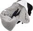 Bebamour Winter Car Seat Cover and Baby Swaddle Blanket - Newborn Wrap
