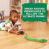 6+ Terra by Battat Remote Control Emerald Tree Boa Snake Toy, Realistic Moving Electronic Animal for Kids with Easy