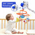 INTMEDIC 0-6-12 Baby Crib Mobile with Music and Lights, Space Baby Mobile for Crib with Remote Control, Spaceman