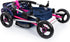 Bayer Design Dolls Pram Cosy - Blue, Pink, Hearts, Includes Blanket & Shoulder Bag, Fits Dolls Up to 18"