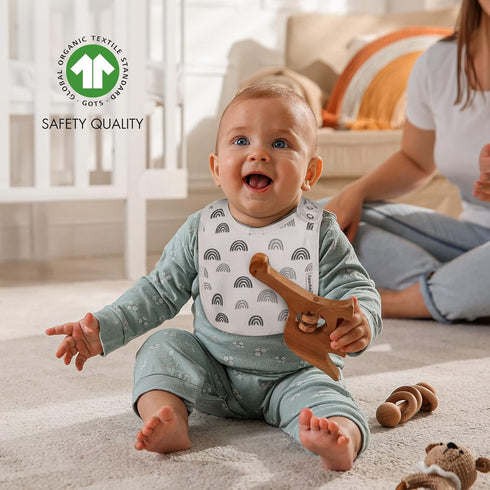Teething & Drooling Baby Bibs - Perfect for Boys and Girls
