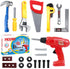 Kids Tool Set – 20 PCS Toy Tools with Drill, Pretend Play Toys for Ages 3-8, Boy Toys