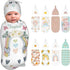 Dysuniry Personalized Baby Swaddle for Girls Boys Custom Swaddles for Newborns Rainbow Customized