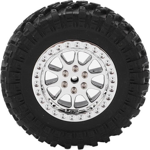 RC Car Tires Wheel, Antislip Shock Absorption, 4PCS for MN D90 D91 D96 D99 and WPL B14 B24