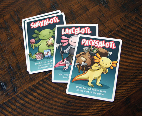 A Comical Limb-Chopping Party Game for 2-6 Players - Family Game Night Fun for Axolotl Fans Ages 7+