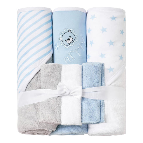 Viviland Baby Towels and Baby Wash Cloths Set Hooded Baby Towels Baby