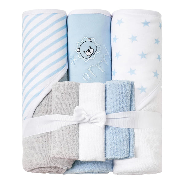 Viviland Baby Towels and Baby Wash Cloths Set Hooded Baby Towels Baby