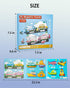 Magnetic Puzzles for Toddlers 1-3: Travel Games for Kids Ages 1-5, Learning Magnet Gift for Road Trip