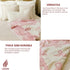 Cozy 30x40 Bow Blanket Pink Bows Soft Throw Blanket Reversible Premium Fabric for Best Comfort