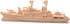 Puzzled 3D Puzzle Destroyer Warship Wood Craft Kit - Fun DIY Wooden Toy Assemble Model for Decoration