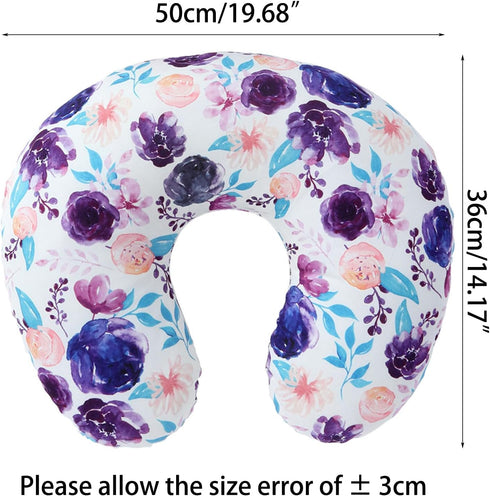 Peiiwdc 6 6-12 Set Breastfeeding Pillow Cover Nursing Pillow Cover Cuddle Pillow Slipcover Detachable Nursing Pillow