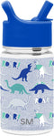 Simple Modern Kids Water Bottle, BPA-Free Tritan Cup with Leak Proof Straw Lid, 12oz, Dinosaur Roar