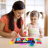 Ainiv Pop Puzzle Popper Fidget Game, Push Pop Brain Teasers Toy, Silicone Jigsaw Building Blocks Game Board