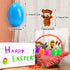 12 Pack Easter Eggs Filled with Animal Finger Puppets, Easter Basket Stuffers Surprise Easter Gifts Prefilled Mini