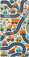 CZXW Cute Cars Route Crib Sheets Fitted 52" x 28" Natural Cotton Soft