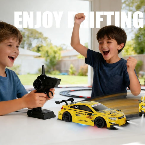 IOMDRWU 1:24 2.4GHz 4WD 30km/h RC Drift Car, Scale Remote Control Drift Cars, Drifting Cars, High-Speed RC Race Car