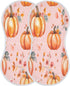 YETTASBIN Watercolor Pumpkin Muslin Baby Burp Cloth, Super Soft Absorbent Cotton Burp Rag Baby Bibs Feeding Cloth
