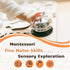6 Pieces Busy Board DIY Accessories for Toddlers, Sensory Board Parts, Montessori Toys for Educational Play