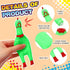 Honoson 50 6.3 Inch(Multi Pcs Rubber Chickens Squeak Screaming Chicken Novelty Bulk Dog Toys for Pets Dogs Adults