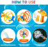 Dinosaur Bubble Gun Bubble Machine for Kids, Summer Party Favors Outdoor Toys, Birthday Gift for Ages 3-10