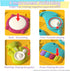 6-in-1 4 1 2 1 Baby Activity Cube, Educational Early Development Toy with Sensory Shape Blocks, Music Busy Board