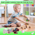 Push and Go Friction Powered Car, 4 Pack Monster Toys Truck Set for Boys 3-7 Years Old