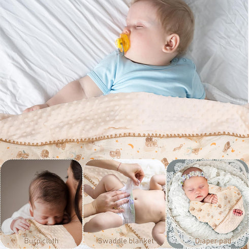 Set,Baby 0-6 Baby Gift Shower Gifts,New Mom Gifts for Women, Months for Newborn Essentials Infant Rattle Socks,Blanket